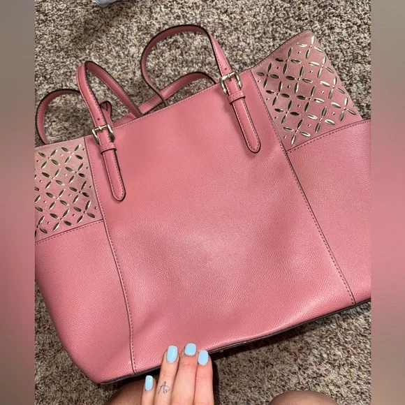 Pinkish colored Michael Kors Purse - Picture 7 of 16